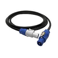 Io Audio Technologies IO-PRCPTP-14-25-P AV Cables Professional A to B Powerlatch Cable, 25 Foot