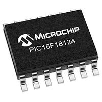 Microchip Technology PIC16F18124-I/SL MCUs 7KB Flash, 512B RAM, 128B EEPROM, 12b Diff. ADCC, 2x16-bit dual PWM