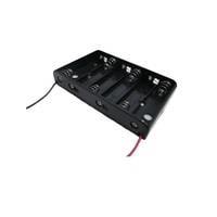 Eagle Plastic Devices 12BH364A-GR Cylindrical Battery Contacts, Clips, Holders & Springs 6 AA CELLS