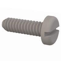 Essentra Components 010440P037 Pan Slotted Pan Slotted Screw, 4-40 Thread, 3/8 Lg