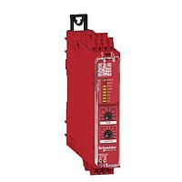 SCHNEIDER XPSUS32AC Safety Controllers Safety module, Harmony Safety Automation, Cat.4, features 2*XPSUAF + enabling movement, 48-240v AC/DC, spring