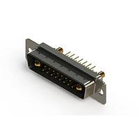 EDAC 627-17W2224-3N1 Mixed Contact D-Sub Connectors Vertical Combo Dsub