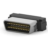 AMP Connectors - TE Connectivity 1-5750913-2 D-Sub Connectors - Standard Density CABLE PLUG 26P w/lacing covers gray