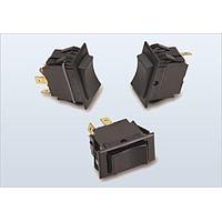 Carling Technologies TIGK51-1S-WH-NBL Rocker Switch 15A 6-28VDC Dbl Pole On-None-Off, White