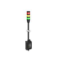 Banner Engineering LCA130T3-TL50GYR300Q Tower Lights Andon Tower Light Assembly: 3-Color; Voltage: 18-30 V dc; Colors: Green Yellow Red; 5-pin M12 Integral QD; 3-Touch Control Module; 300 mm SOP