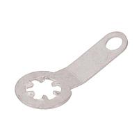 Keystone Electronics 7314 Lug Terminals LUG LOCKING MATTE TINNED#4