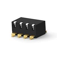 P&B 2-2319764-2 DIP Switches E STACK PIANO 4P G SHORT SEAL TUBE PD ON