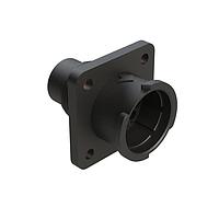 Amphenol SINE Systems FLS012N10P03-PM Connectors 10 POS SQUARE FLANGE RECEPT