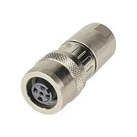 HARTING 21033822401 Straight M12-PP-CC-IDC-4P- DCOD-F-STR-SHLD