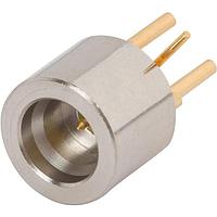 Amphenol SV Microwave SF1211-66198 PCB Connectors SMP M PCB Thru-Hole Conn R/A LD