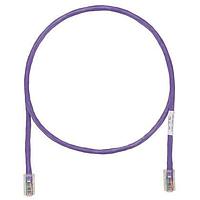 Panduit UTPCH5MVLY Cat 5e Copper Patch Cord, Cat 5e, Violet UTP Ca