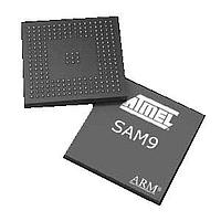 Microchip Technology AT91SAM9CN12B-CFU Microprocessors - MPU BGA, GREEN, IND TEMP CRYPTO, MRL A