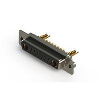 EDAC 628-17W2622-2N2 Mixed Contact D-Sub Connectors Vertical Combo Dsub
