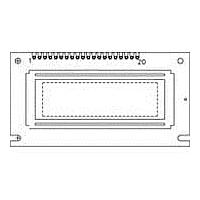 Lumex LCM-S12232GSF Graphic LCD Modules InfoVue Std 122x32 STN, Transf w/bklght