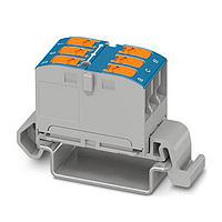 PHOENIX CONTACT 1019527 DIN Rail Terminal Blocks PTVFIX 6X2,5-NS35A BU