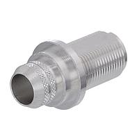 Amphenol RF 172269 Connectors RF Connector N-Type Straight Crimp Jack 1-5/8-in Annular Corrugated Bulkhead 50 Ohm