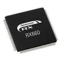 Renesas Electronics R5F56609DGFN#10 32-bit Microcontrollers - MCU 32BIT MCU RX660 1024K/128K QFP80