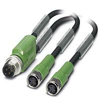 PHOENIX CONTACT 1671344 Sensor Cables / Actuator Cables SAC-3P-M12Y/ 2X0.6-PUR/M 8FS