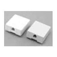 AIM-Cambridge / Cinch Connectivity Solutions 32-2038W Box SURFACE MOUNT JACK 8 COND. WHITE