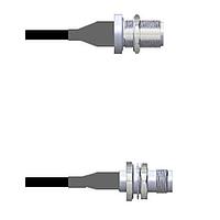 Amphenol Custom Cable Q-1U04E0003060i RF Cable Assemblies N-SJB/TNC-SJB G174 60I