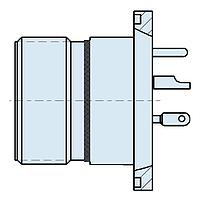 Glenair D38999/27YA35PB Circular MIL Spec Connector 6+ start 8 wks