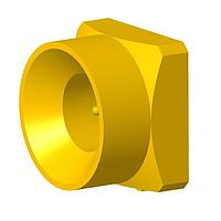 Amphenol RF SMP-MSCM-PCS11T PCB Connectors STRAIGHT PCB JACK SM CATCHER'S MITT