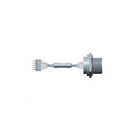 Amphenol LTW UB-20PMFP-SC8002 USB Type B Connectors USB, Type B 2.0, Plastic, 1.5A, Male Connector, Circular, Screw Thread, Press Fit, Receptacle With Cable/Wire, Length 50mm, IP68