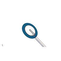 PUI Audio AB3529BF-LW100-R Piezoelectric PIEZO CERAMIC BENDER 35MM DIA. 30 VP-P