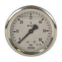 WIKA 213.53 (20 Bar,dial 63,chân sau) Pressure Gauges