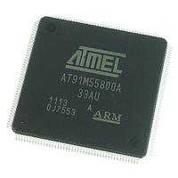 Microchip Technology AT91M55800A-33AU MCUs LQFP IND TEMP