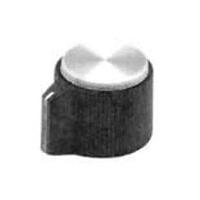 P&B PKJT70B1/4 Cylindrical Knob STRGHT 0.76" W/SPIN SWITCH KNOB