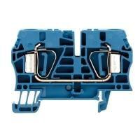 Weidmuller 1608630000 DIN Rail Terminal Blocks ZDU 6 BL