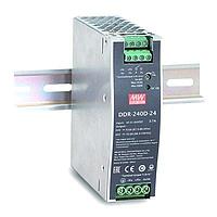MEAN WELL DDR-240B-24 Isolated 16.8-33.6Vin 24V 10A 240W DIN Rail