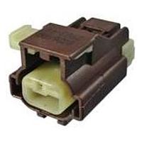 Aptiv 54200261 Connectors 2 way Female APEX 2.8 Sealed Brown CONN