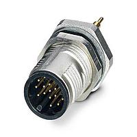 PHOENIX CONTACT 1437119 Straight 17P MALE REAR MOUNT M12 THREAD SHIELDED