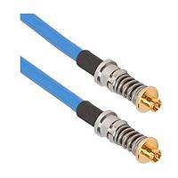 Amphenol SV Microwave 7032-9729 RF Cable Assemblies SMPM Female VITA 67.3 to SMPM Female VITA 67.3 12" Cable Assembly for .085 Cable