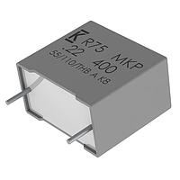 KEMET R75TW327050L3J Automotive DC and Pulse Film Capacitor 1.6k V 0.27 uF 105C 5% 2 Pin LS=37.5 mm AEC-Q200
