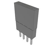 Samtec ESQ-104-23-T-S Sockets Elevated Socket Strip