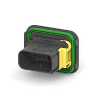 AMP Connectors - TE Connectivity 1-1564518-1 Tab Housing 10POS, MIXED, TAB HSG, ASSY