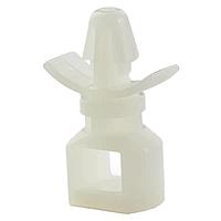 Essentra Components SRLAHS-12-01 Supports CB Spt,Rivet Mnt,Natural,3/4 in Spc