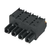 Weidmuller 1227360000 Pluggable Terminal Blocks BLF 7.62HP/08/180 SN BK BX