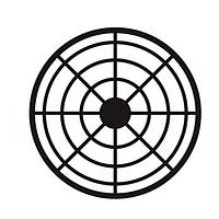 Orion Fans R172P Fan Cords and Accessories Retainer, ABS UL94V-0, 11.8mm Thick, for GRM172-45