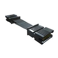 Samtec TFSD-30-28-G-10.00-T-NDS Double Row Discrete Cable .050" Tiger Eye(TM) Double Row Discrete Wire Cable Assembly