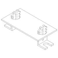 Molex 38733-6405 Barrier Terminal Block Cover COVER SR BTS 5 KIT
