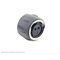 Eaton Souriau-Sunbank UTGX612E2S Plugs Plug, without backshell, with 2 female solder contacts, IP68/69K in unmated conditions