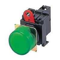 Omron Automation and Safety M22-CG-24A Panel Mount Indicators / Switch Indicators 24VAC/DC LED SQ GRN IP65 Extended act