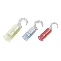 KS Terminals ZHNYD2-5 Hook Nylon, Double Crimp Long Barrel Hook, 16-14 AWG, #10