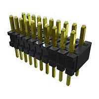Samtec HMTMS-108-51-L-D-180 Board to Board & Mezzanine Connectors .050" x .100" High-Temp Variable Post Height Micro Terminal Strip