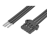 Molex 219657-2030 Discrete Wire Pico-Lock F-S OTS Cbl Assy SR 50mm Au 3Ckts Blk