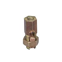 Panduit SPF2-4-C Terminals Bronze Service Post Connector, #10 SOL-#